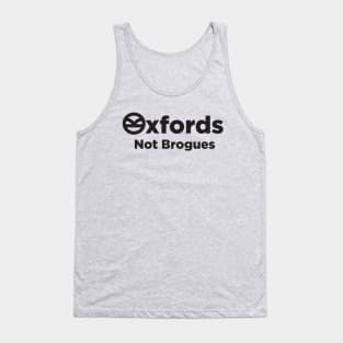 Oxford Not Brogues Tank Top